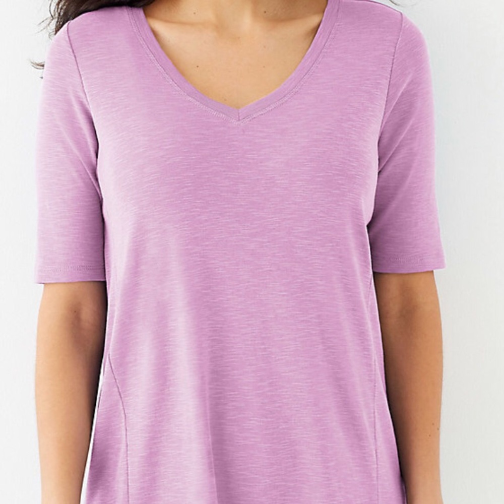 J. Jill Pima Elbow-Sleeve Tunic